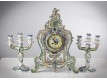 Часы и подсвечники (2 шт.)