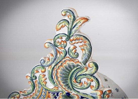 Laikrodis + 2 žvakidės