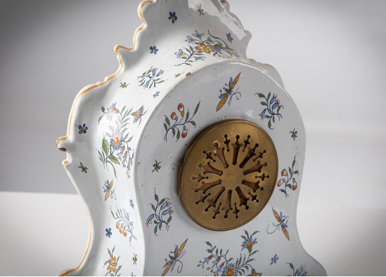 Laikrodis + 2 žvakidės