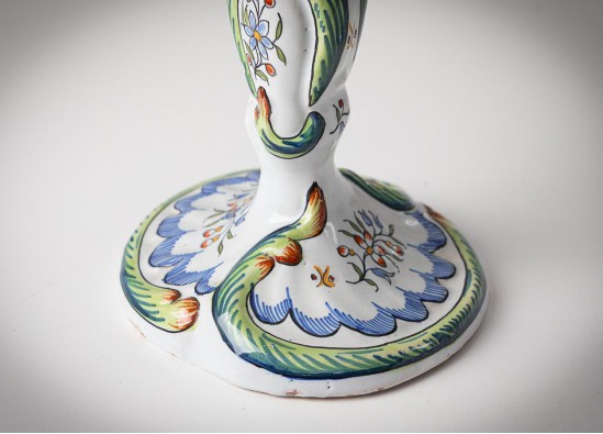 Часы и подсвечники (2 шт.)