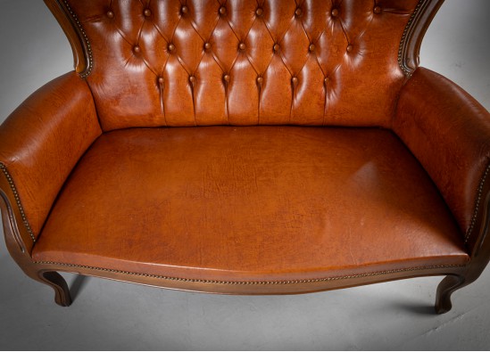 Odinių baldų komplektas