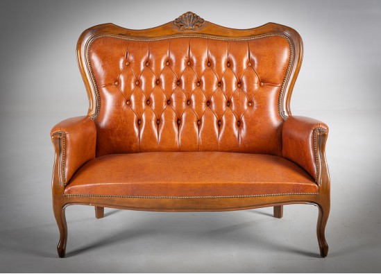 Odinių baldų komplektas