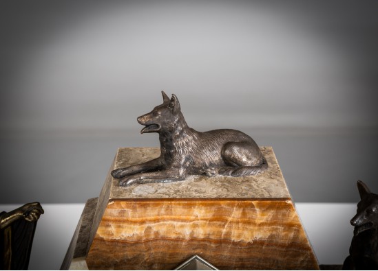 Laikrodis + 2 žvakidės