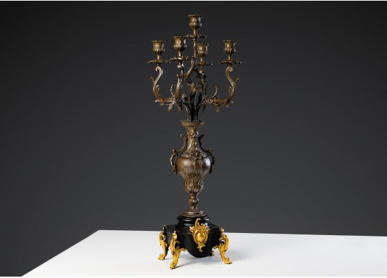 Laikrodis + Žvakidės 2vnt