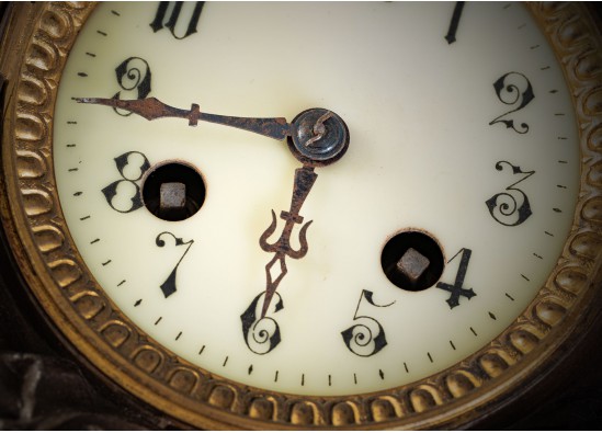 Laikrodis + Žvakidės 2vnt.