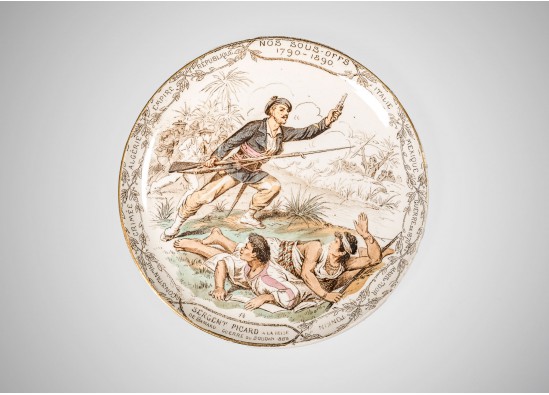 Decorative plate set (12 pcs.)