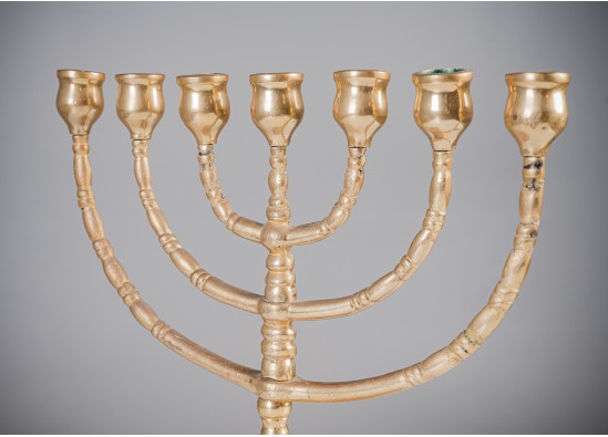 Menorah candleholder