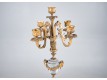 Clock and two candleholders