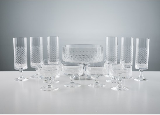 Set of glasses