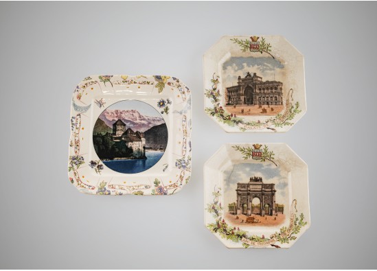 Decorative plates 3pcs.