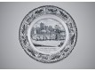Set of 9 decorative plates.