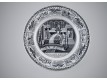 Set of 9 decorative plates.