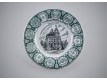 Set of 10 decorative plates