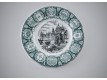 Set of 10 decorative plates