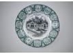 Set of 10 decorative plates