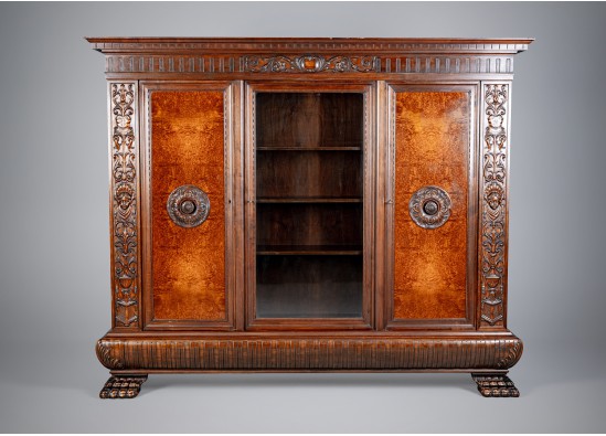 Bookcase-sideboard