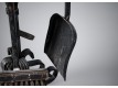 Set of fireplace tools