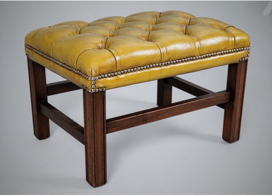 Armchair with footstool